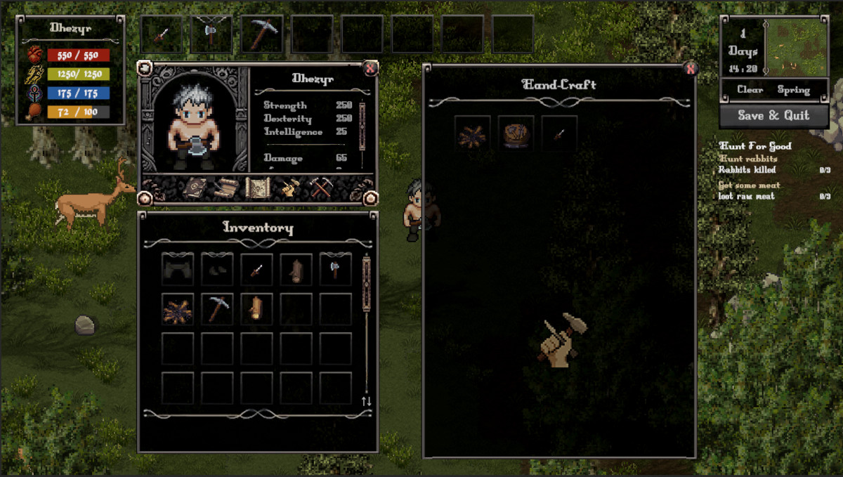 2D Top Down RPG Sandbox Project