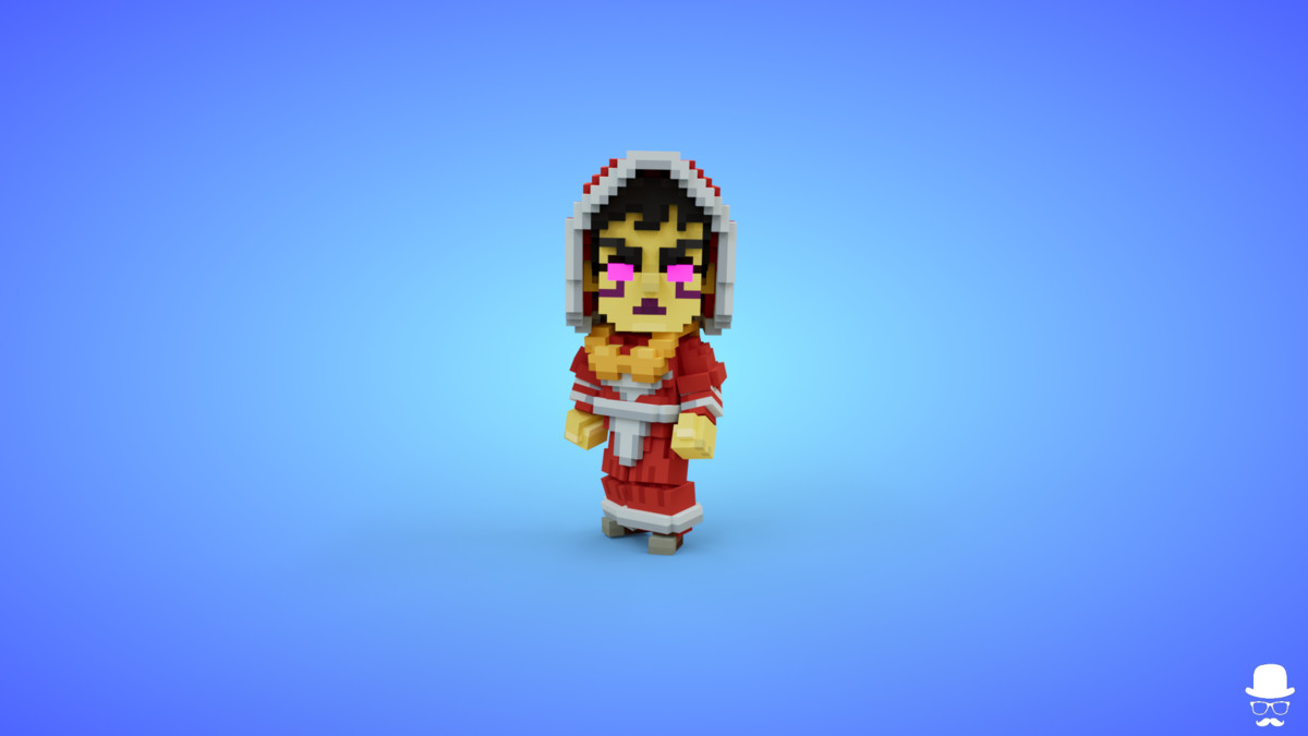 Voxel Dwarf Characters Pack