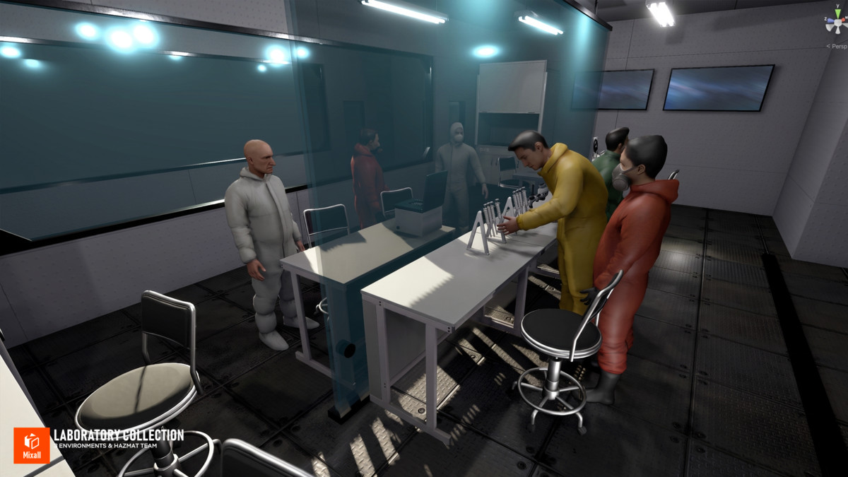 Laboratory Collection - 3 Environments & Hazmat Team