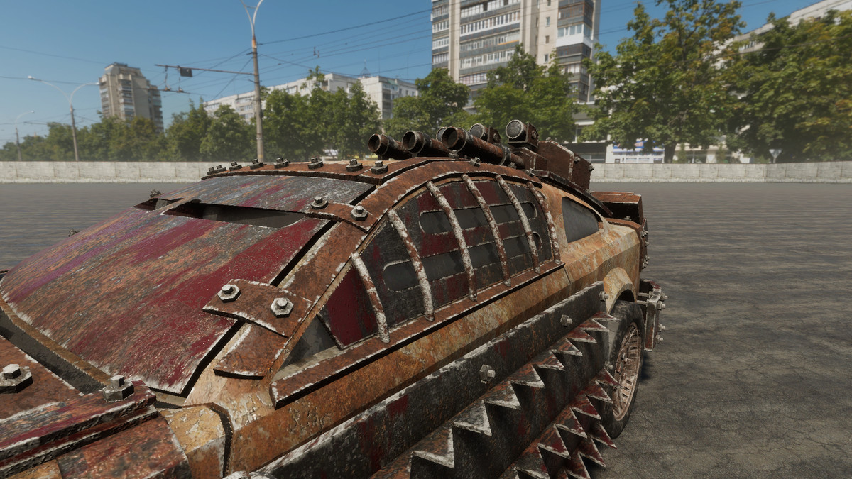 Apocalyptic Racing Car HQ