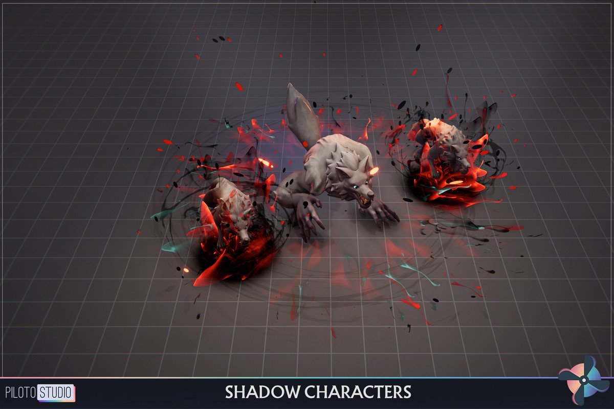 Shadow Ultimate MegaPack- 12 Families + Boss - 39 Characters + Animations