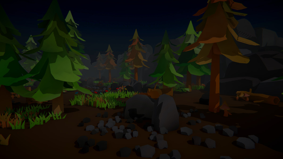 Polygonal Woodlands Nature Asset Package