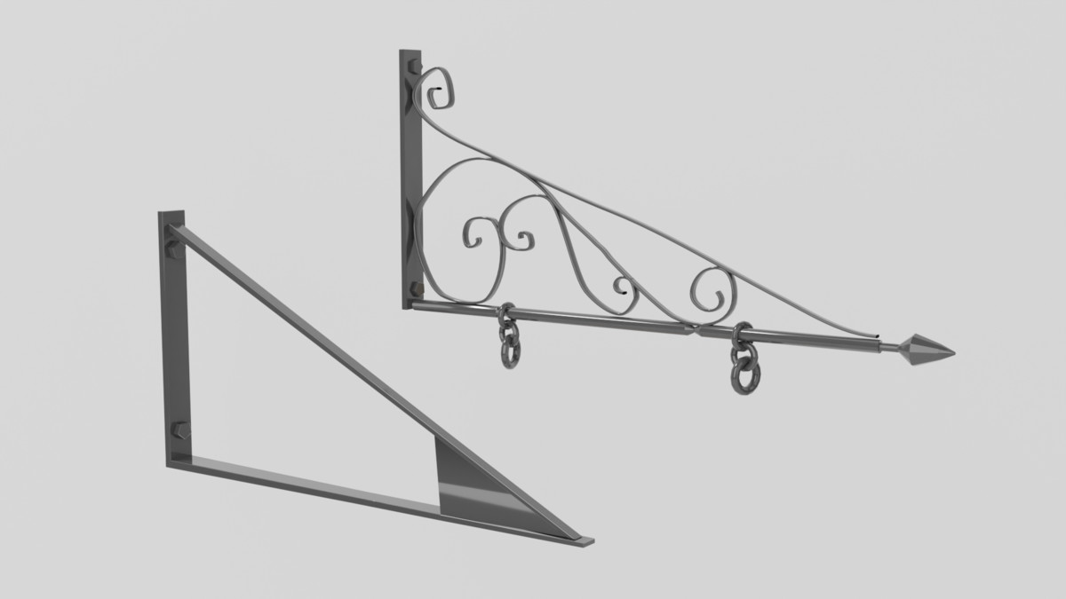 Stylized Medieval Signs & Notice Boards