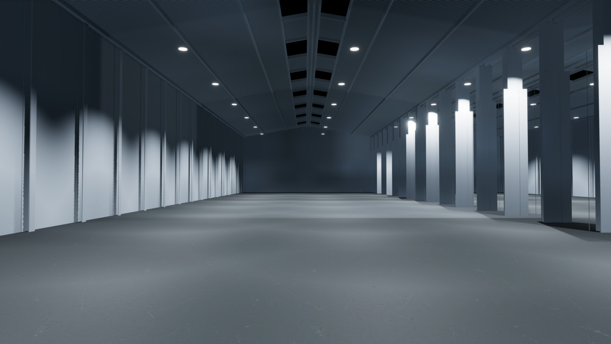 Production Space - Industrial Warehouse HDRP