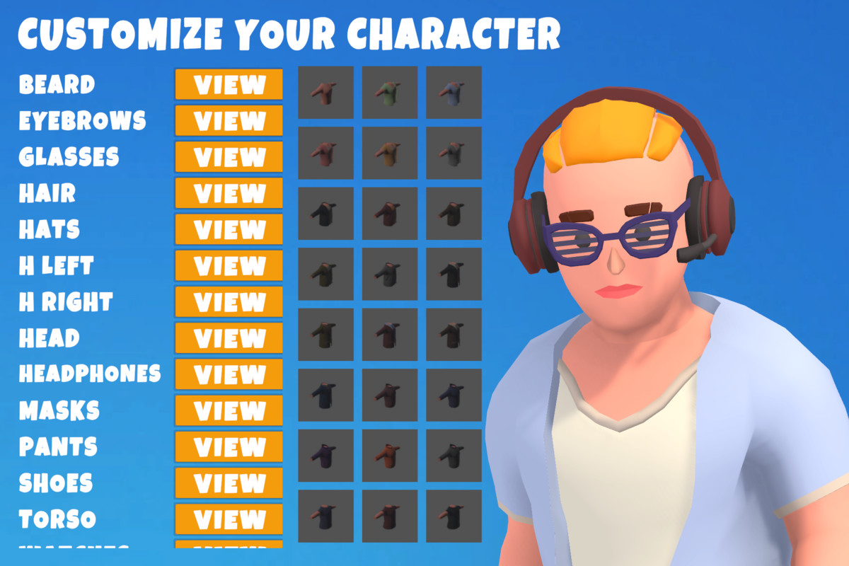 Customizable 3D City Characters Vol 3