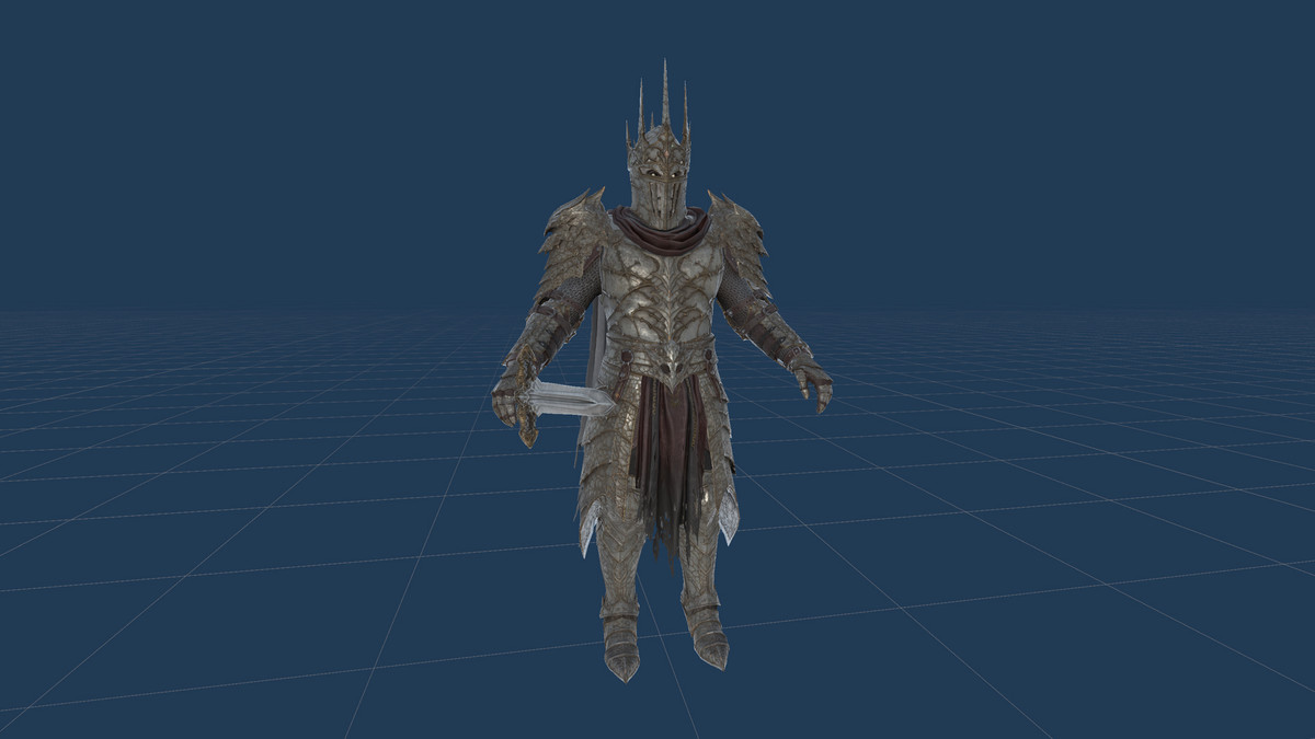 Hollowed Knight - Dark Fantasy Character