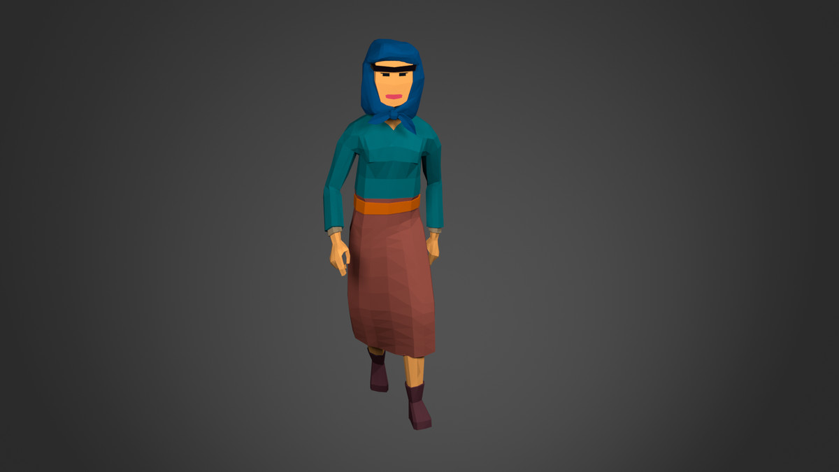 3D Characters World War 2 Lowpoly Pack