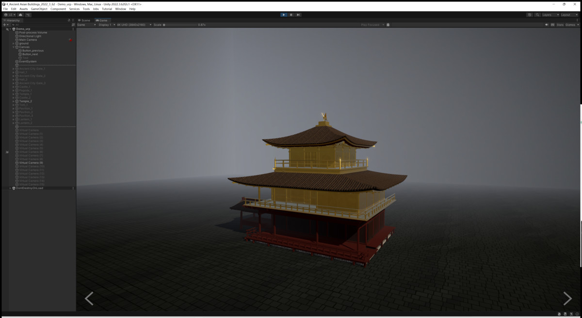 Asian Ancient Buildings