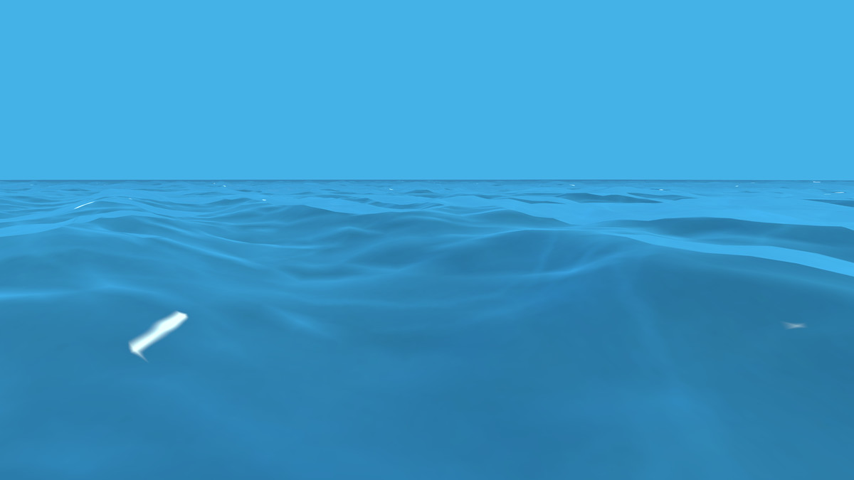 Procedural Infinite Ocean with Terrain