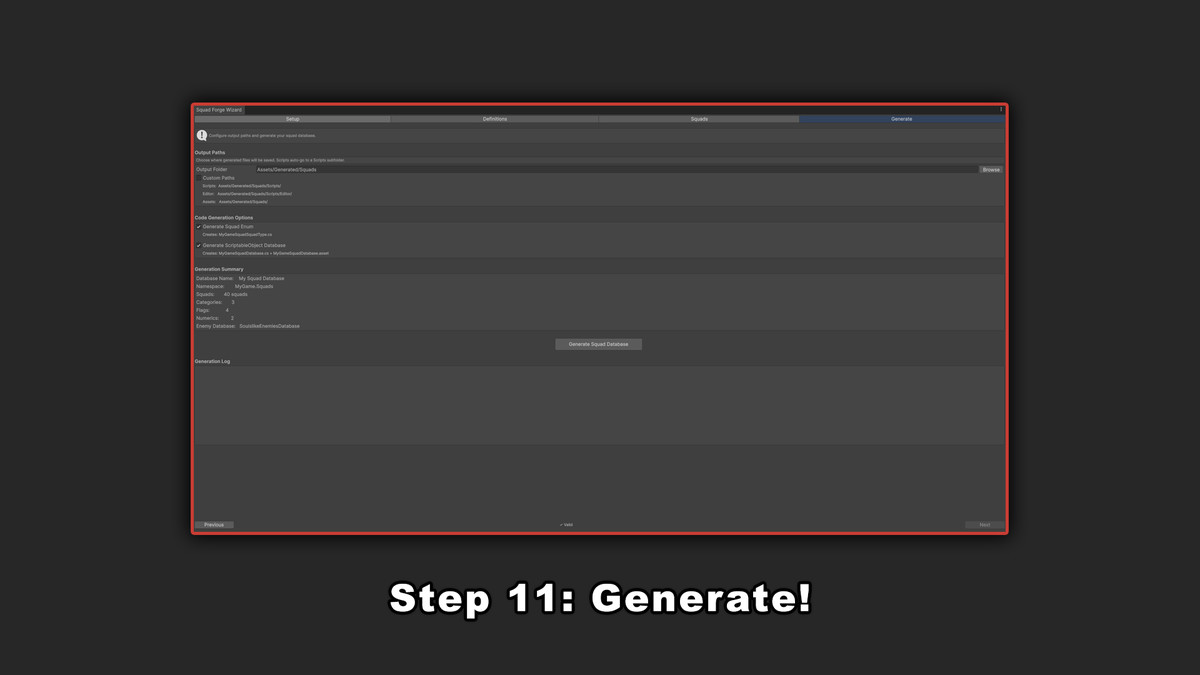 Simple Enemy Forge: No-Code Enemy, Squad, Spawn, Scaling & Wave w/ JSON Export