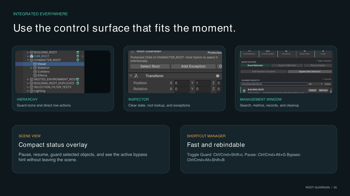 Root Guardian: Safe Hierarchy Selection