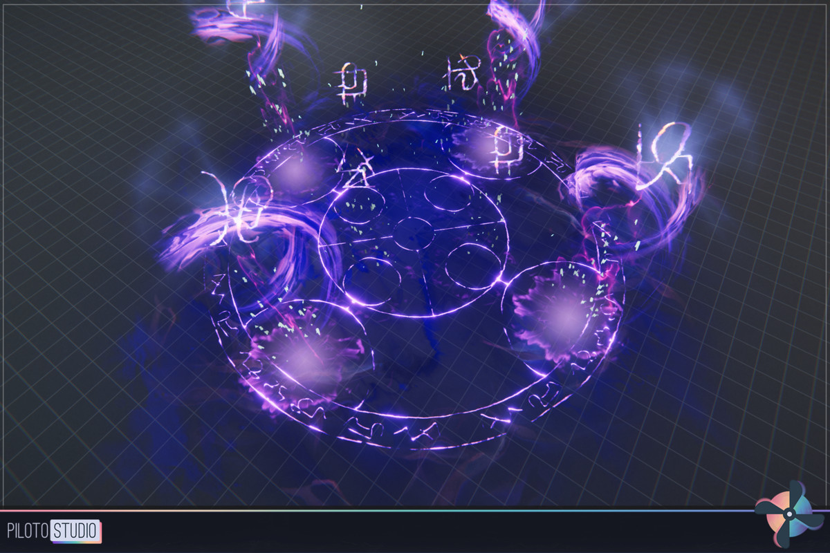 Realistic ARPG Arcane Spells VFX