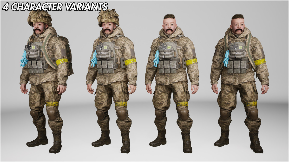 Ukraine Army Soldiers Pack