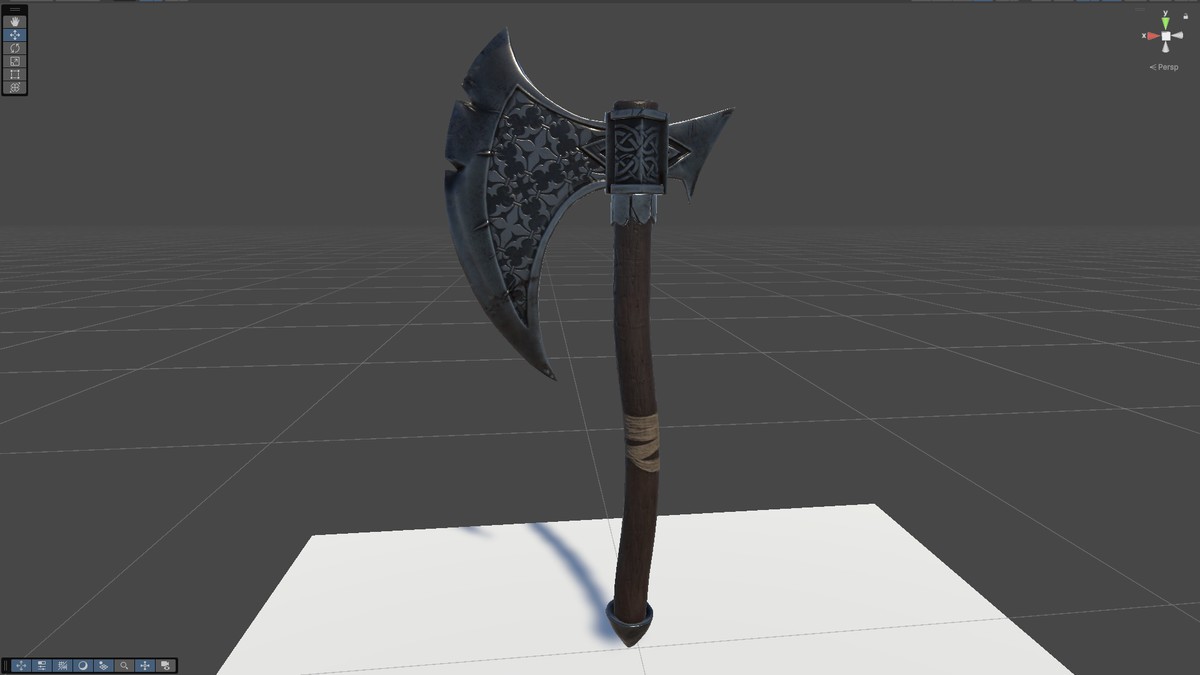Realistic Battle Axe