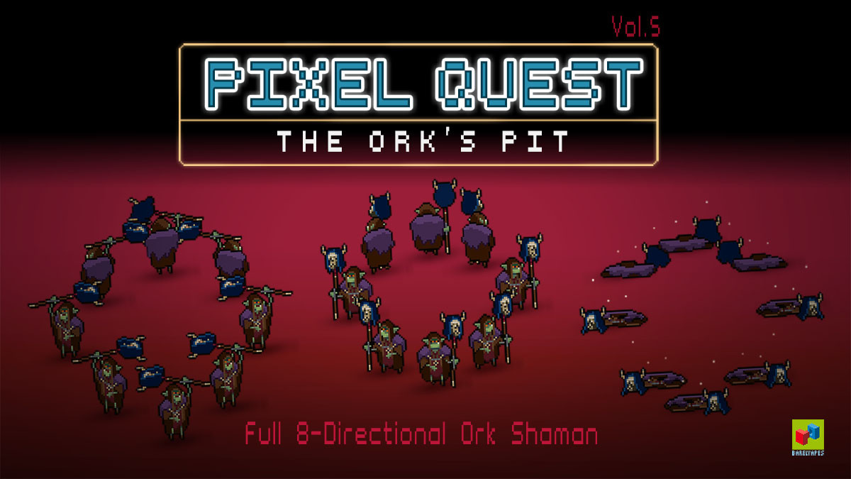 2D Pixel Quest Vol.5 - The Ork's Pit