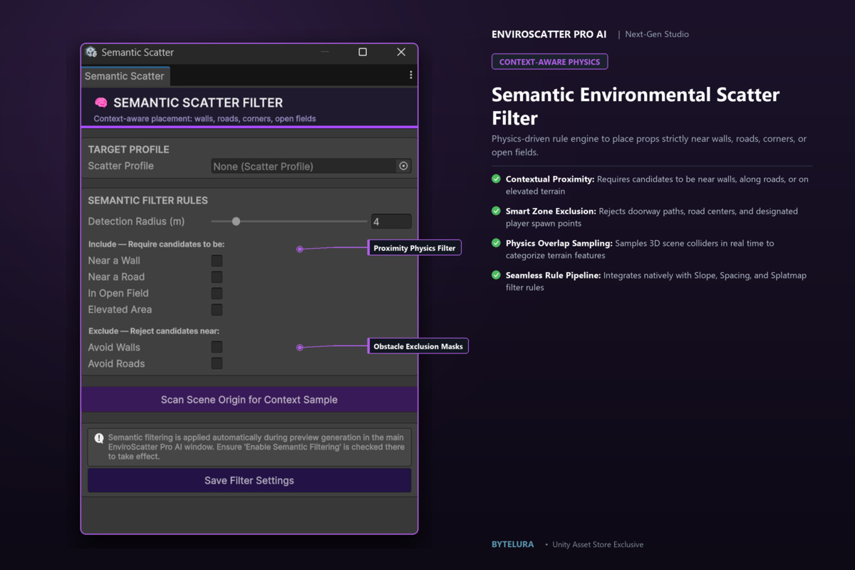 EnviroScatter Pro AI — Next-Gen Environment Generation & Smart Scatter Studio