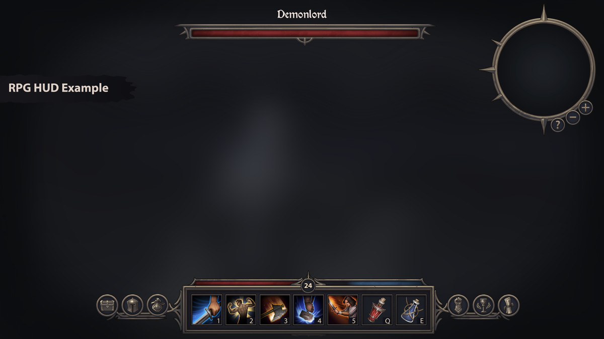 Legendary Warrior UI