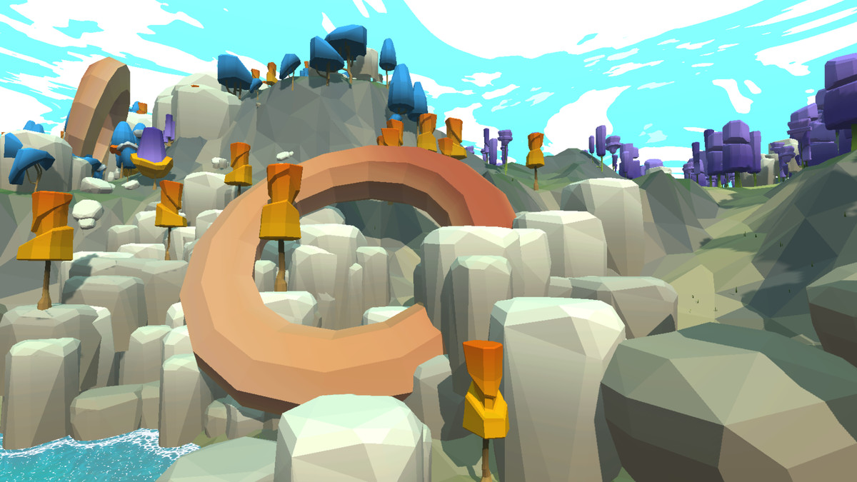 Low Poly Stylized Tiny Forest