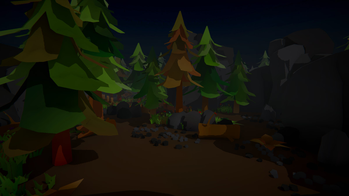 Polygonal Woodlands Nature Asset Package