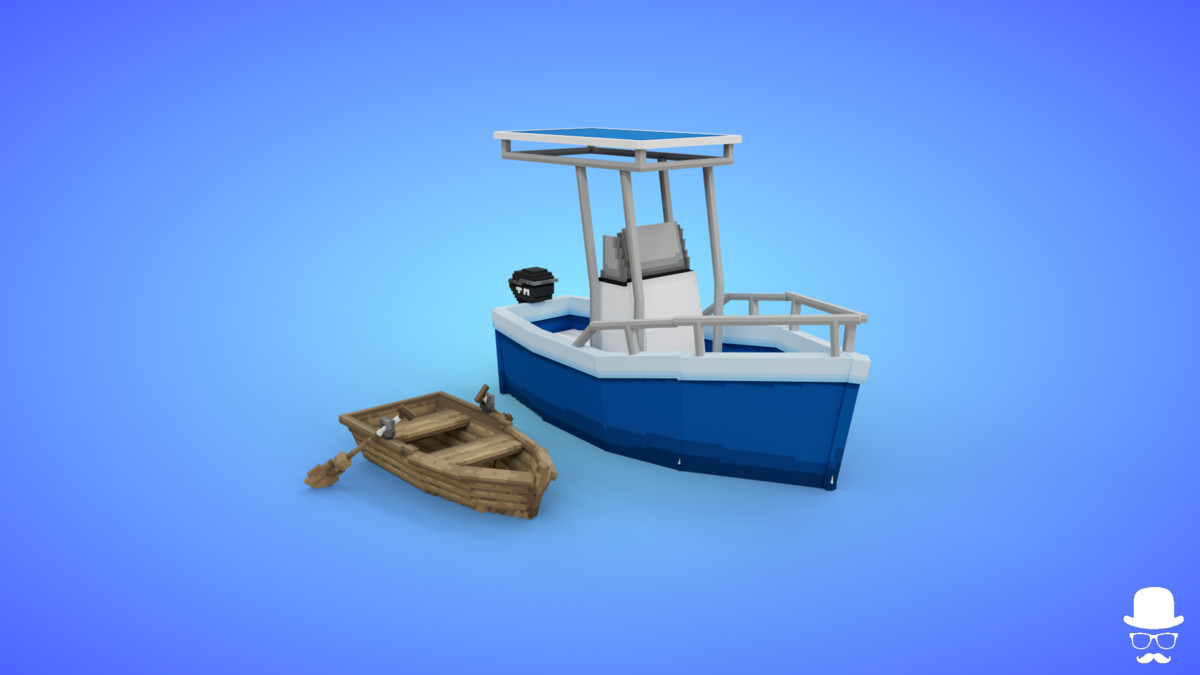 Voxel Fishing Pack