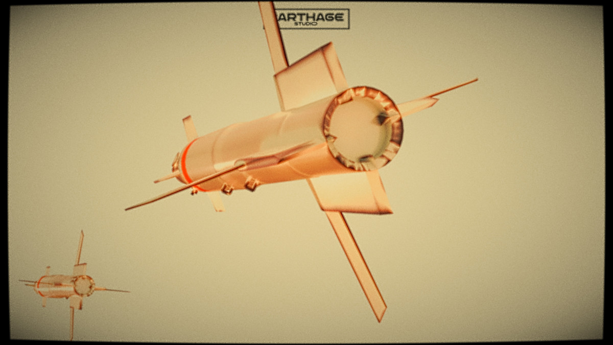 Modular lowpoly Missile & Launcher Pack