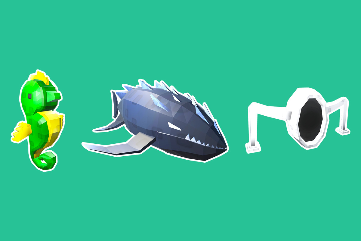 Obby Sea Creatures and Brainrots