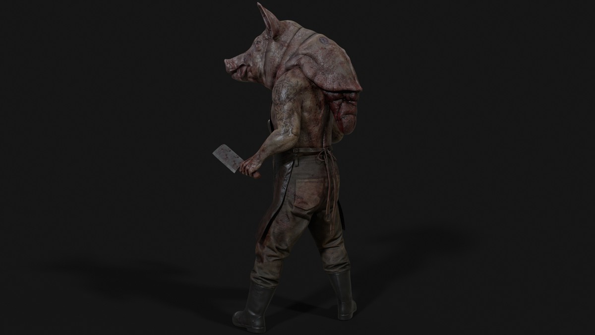Pig-headed butcher