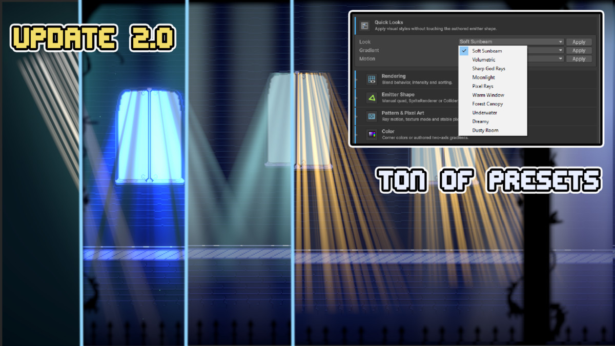 Modern 2D LightRays 2