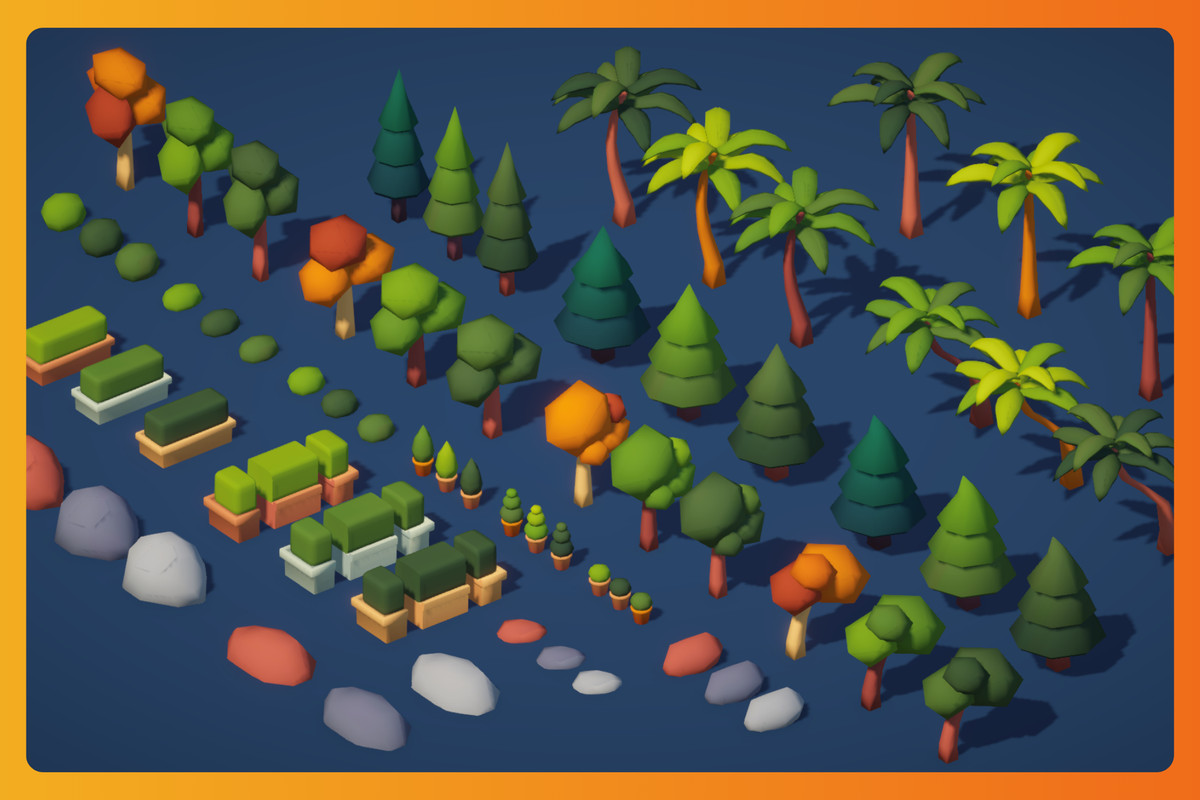Beach City MEGA Pack - Low Poly Assets