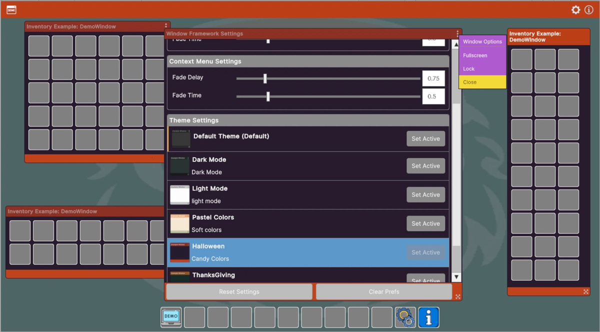 Window Framework for UI Toolkit