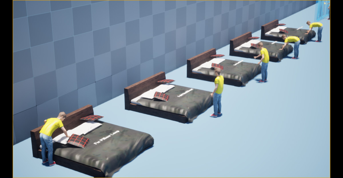 Hotel Staff Animation