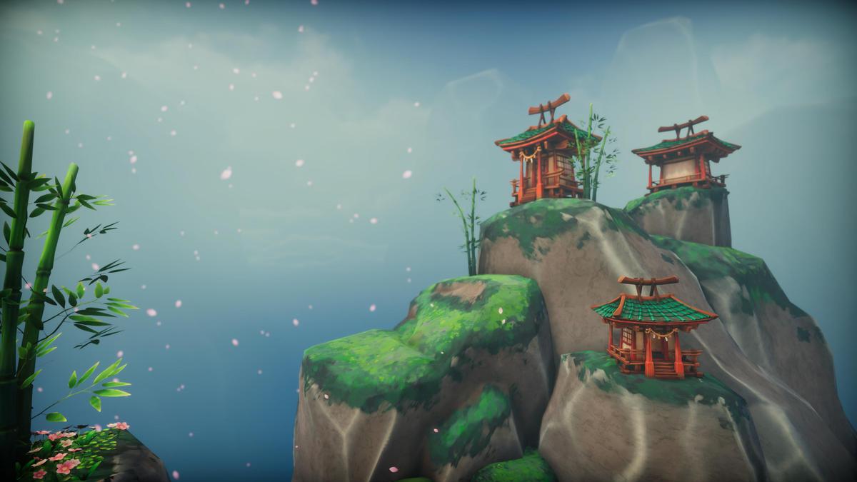 Stylized Japanese Shrine - Asset Pack