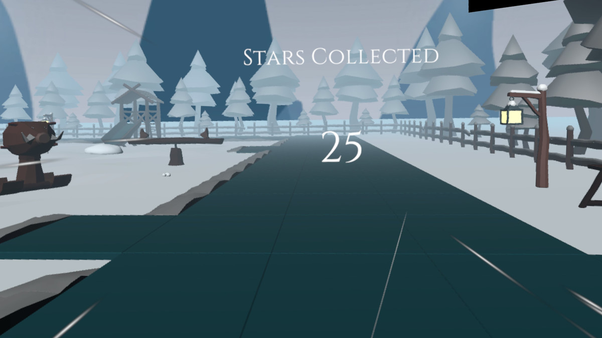 Frostyard winter VR playground demo scene in Unity