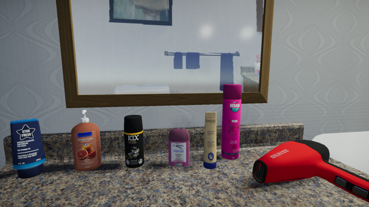 Believable Bathroom Props