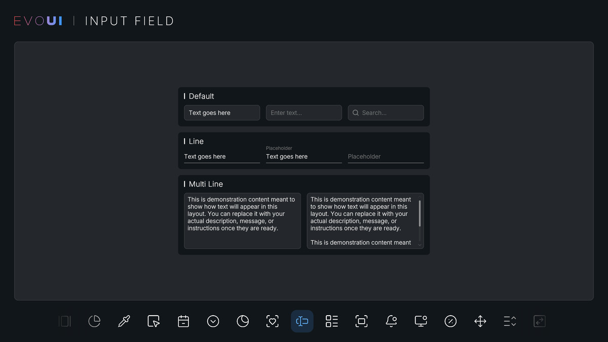 Evo UI - Modern UI Framework