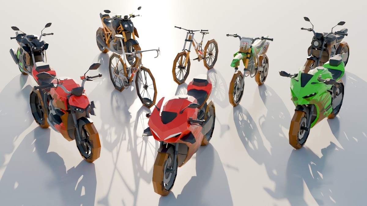 Low poly racing pack - PA