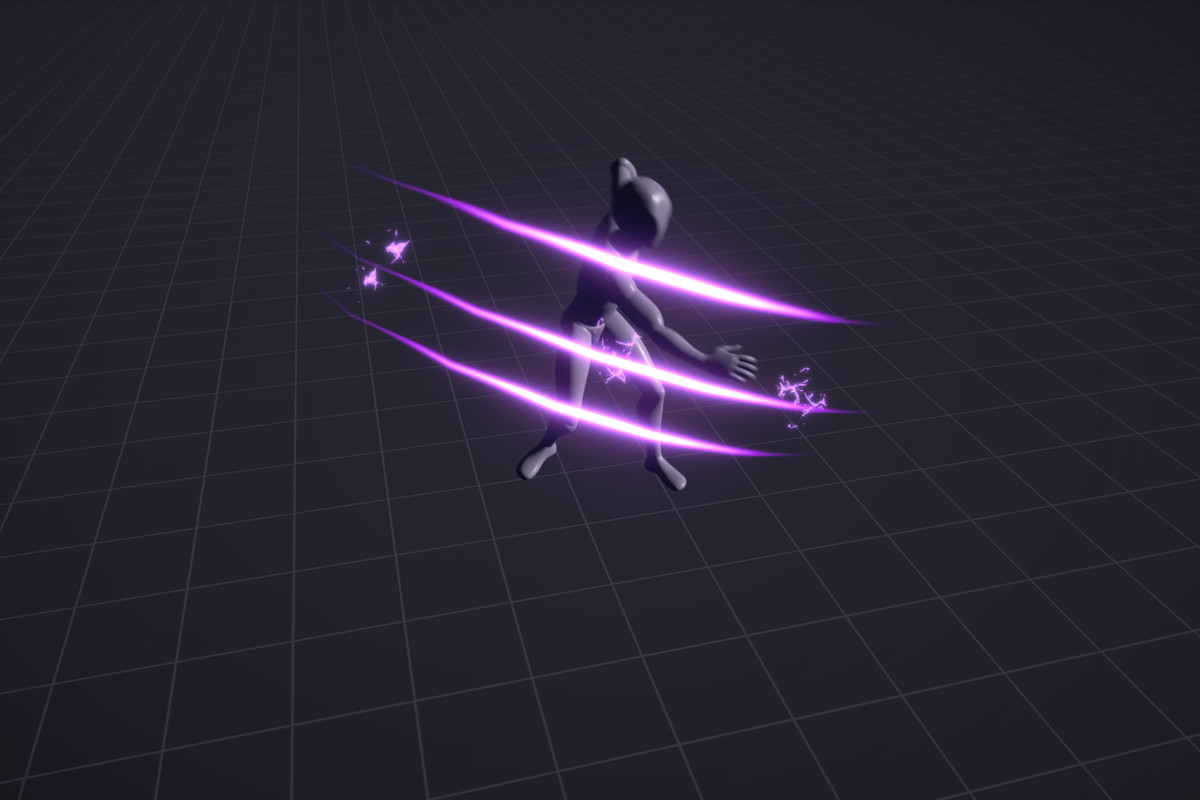 Claw Attack VFX Pack
