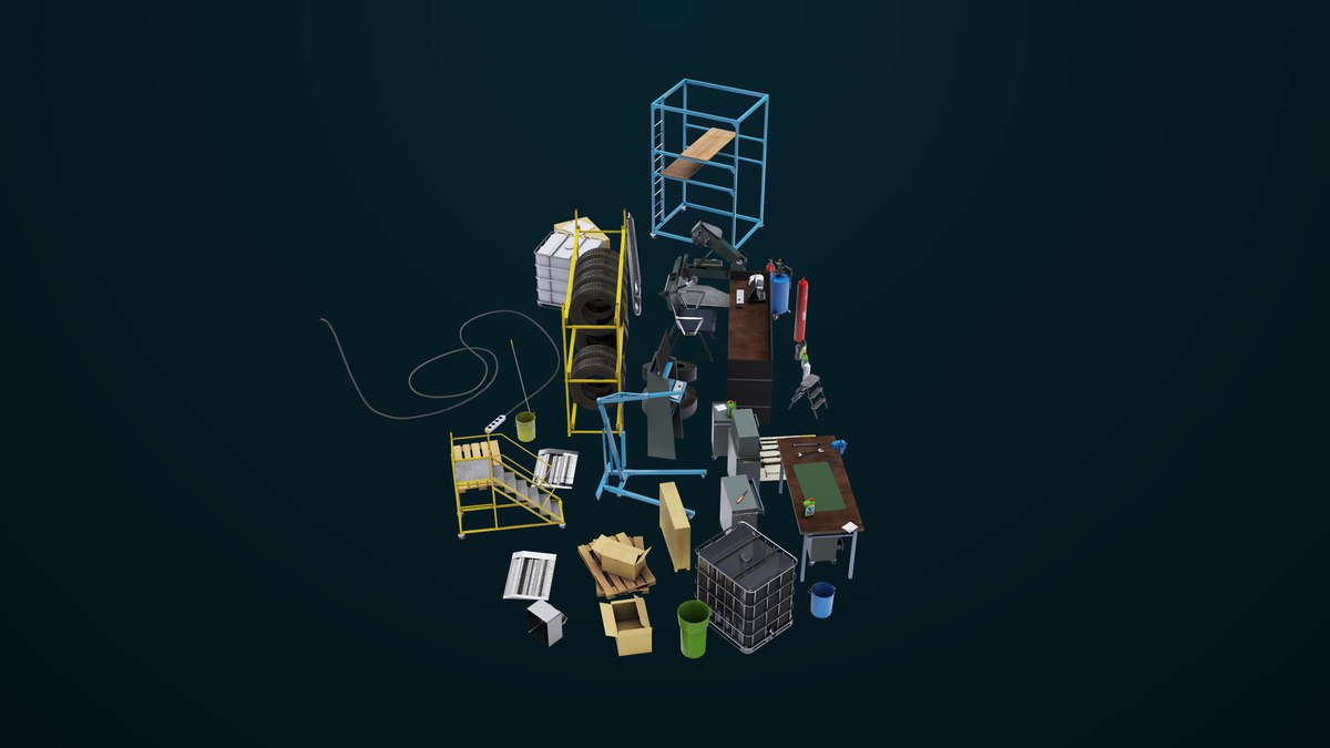 Workshop Tools Pack 01 UPR HDRP Textures