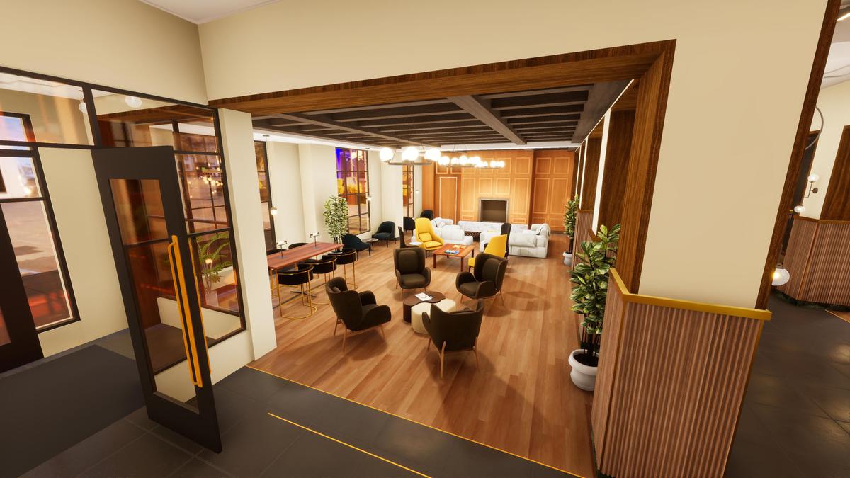 Hotel Bar Interior