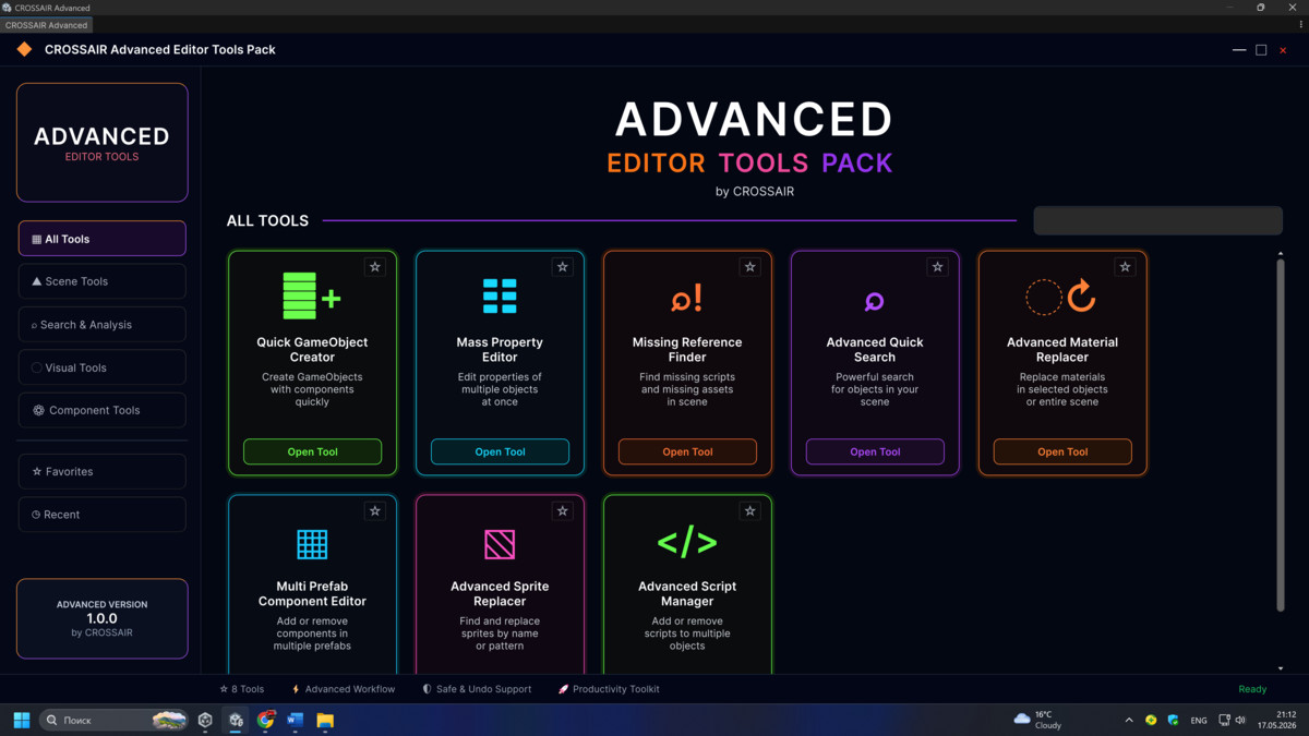 Advanced Editor Tools Pack