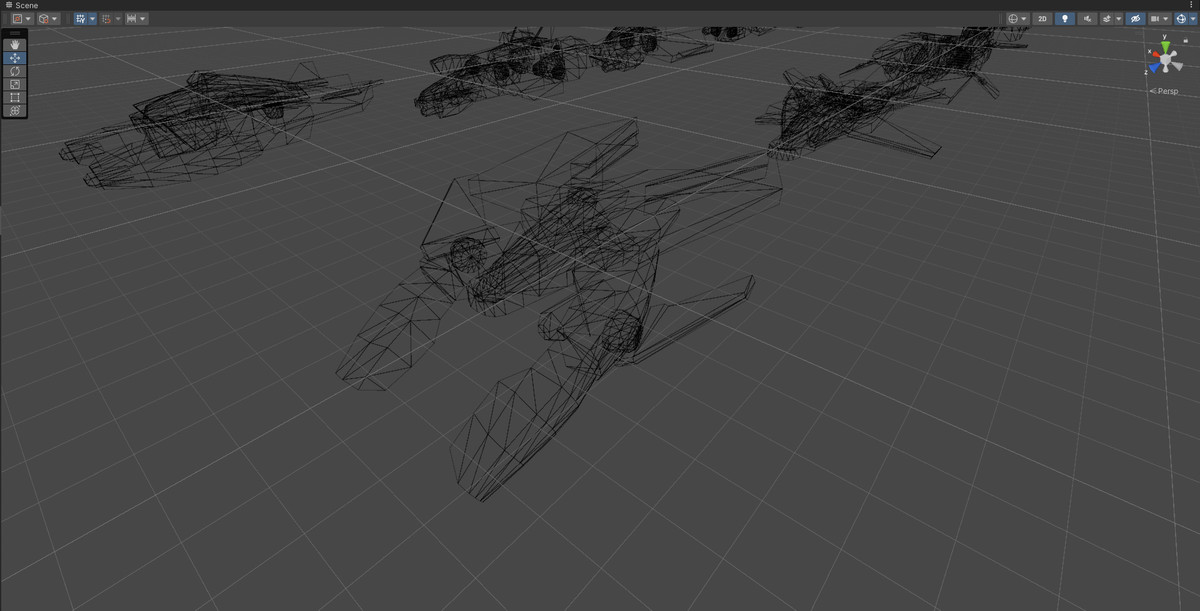 Sci-Fi Modular Spaceship Meteor Mantis