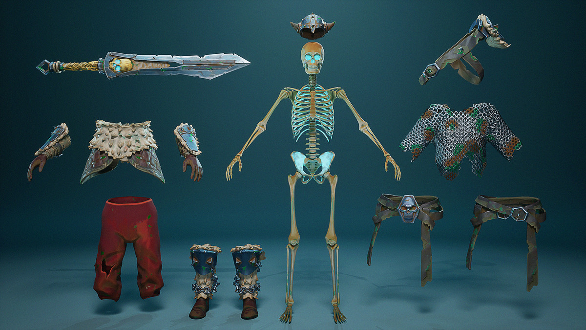 Skeleton Swordsman STY03