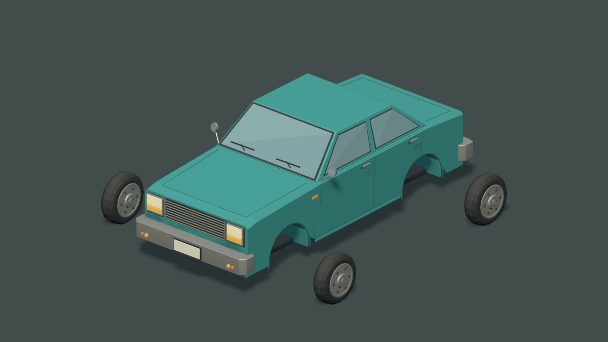 FrostDrive - Low Poly Retro Cars