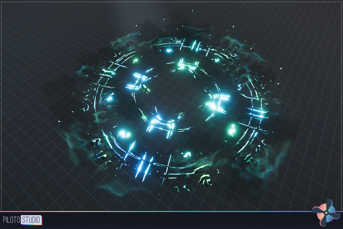 Realistic Necromancy Magic Spell FX