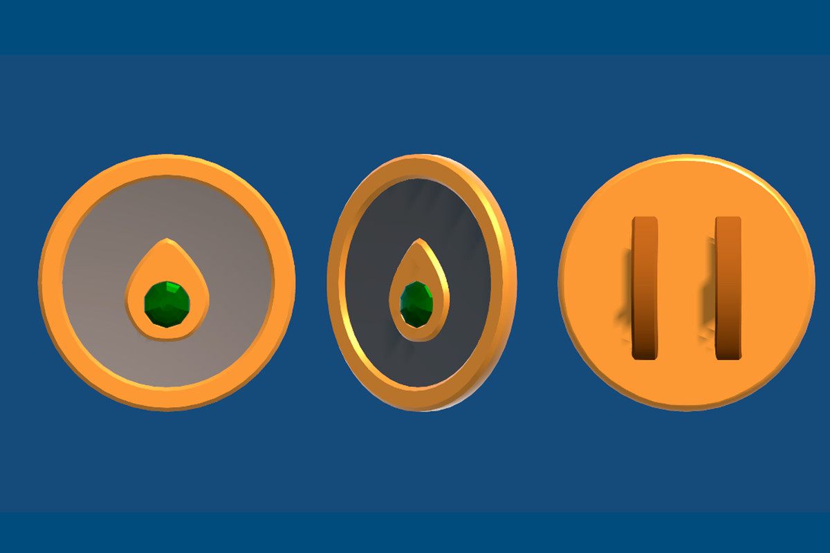 3D stylized low poly weapons