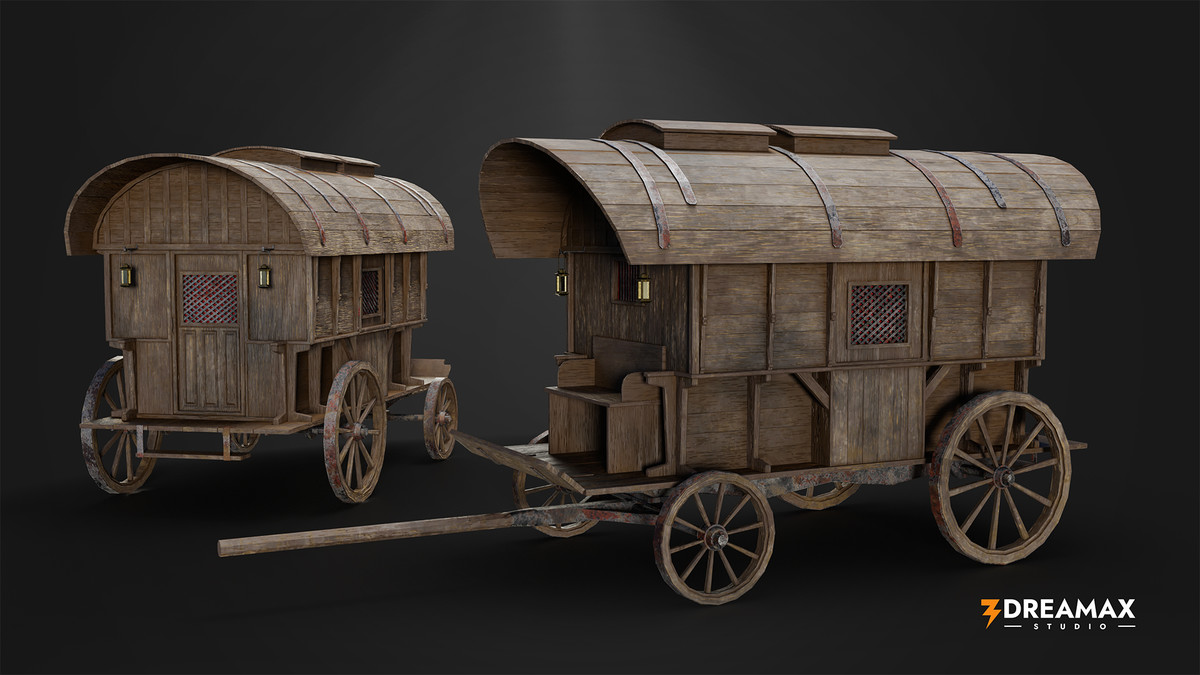 Medieval Wagons, Carts & Carriages Vol. 2 – Horse & Ox-Drawn Transport