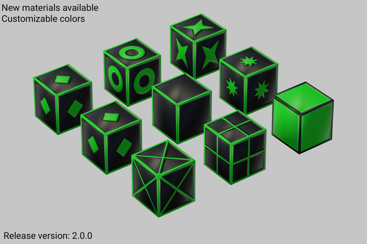 Cube World Puzzles – Starter kit