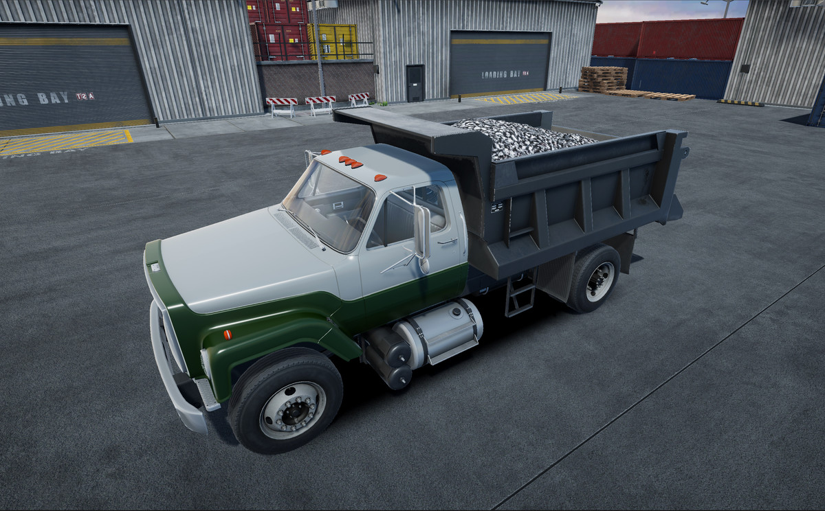 80s generic dump truck