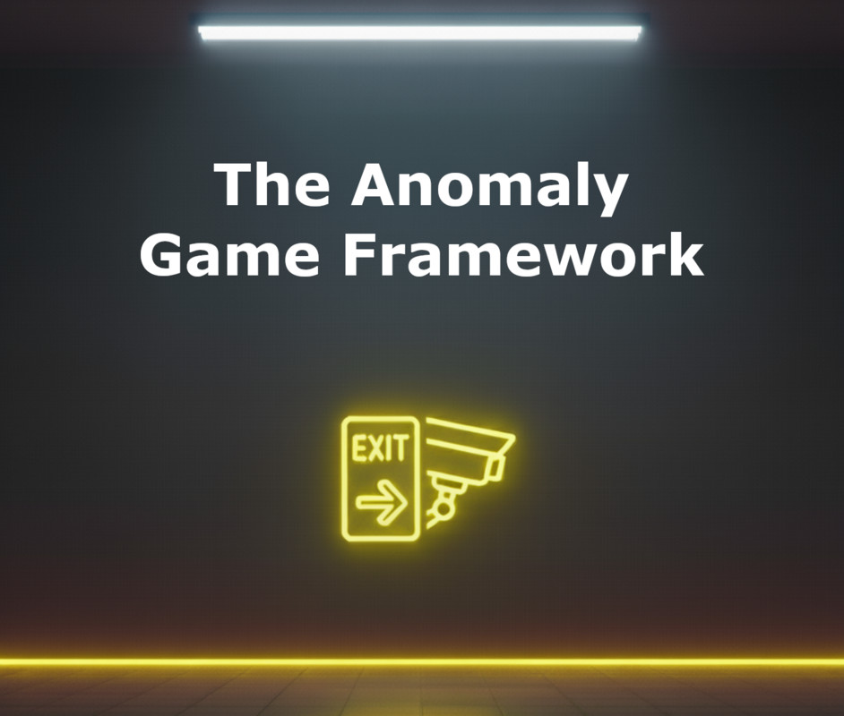 The Anomaly Game Framework