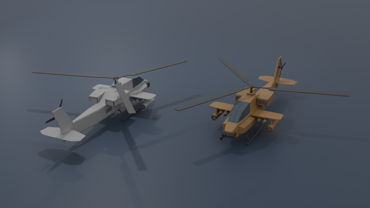 Mobile Optimize-Low Poly Vehicles